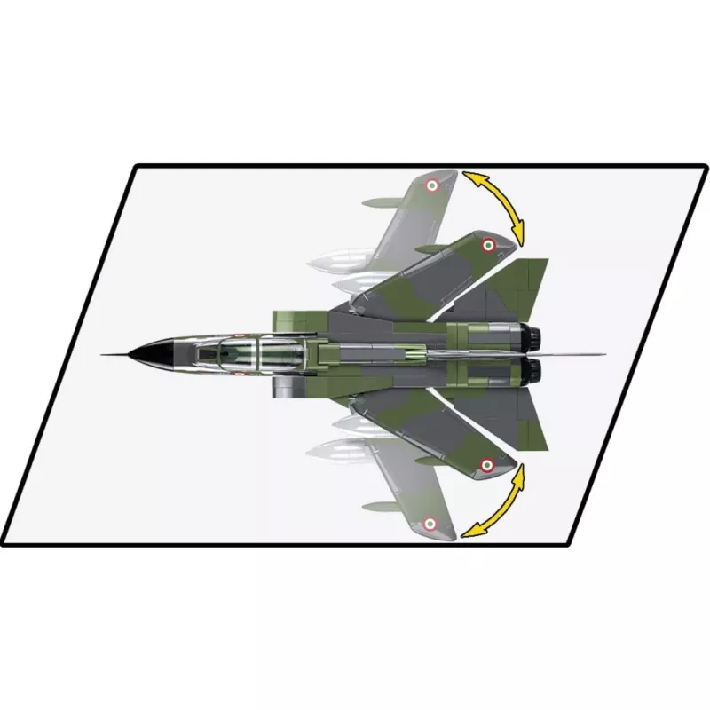 Konstrukcinis žaislas Cobi Panavia Tornado IDS 1:48 mastelio modelis COBI-5894