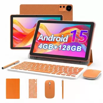 EXTRALINK TABLET CP31 WiFi ANDROID 15.0, 10.1”, 128GB, Camera 2MP+8MP Oranžinė
