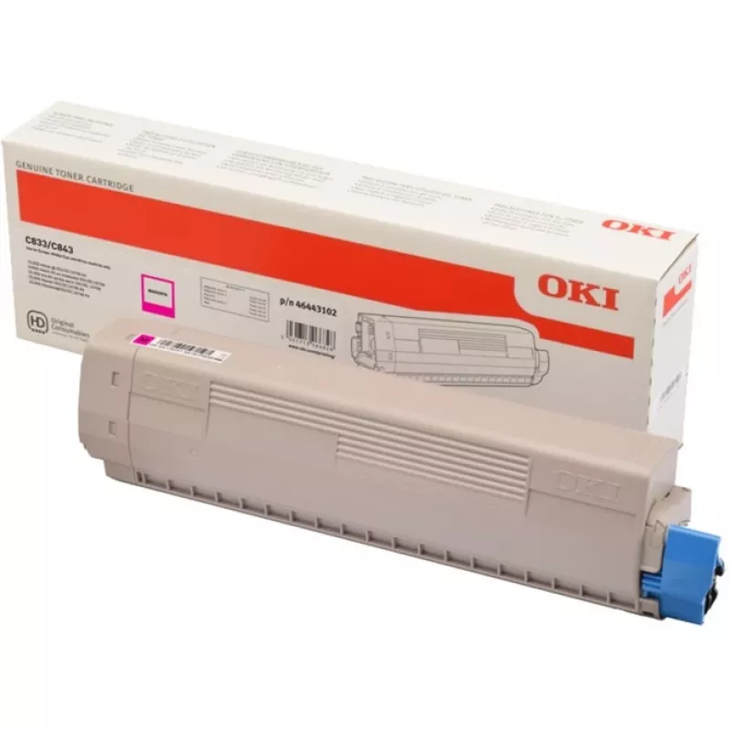 Toner OKI Toner 46443102 XL Magenta 6000 puslapių
