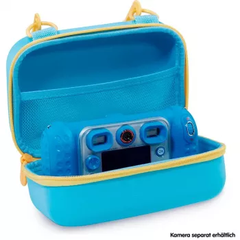 Fotoaparato dėklas VTech Kidizoom 10-424949 mėlynas — apsauginis nešiojimo dėklas vaikiškiems fotoaparatams
