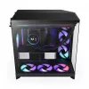 PC korpusas NZXT H9 Flow RGB Midi Tower juodas