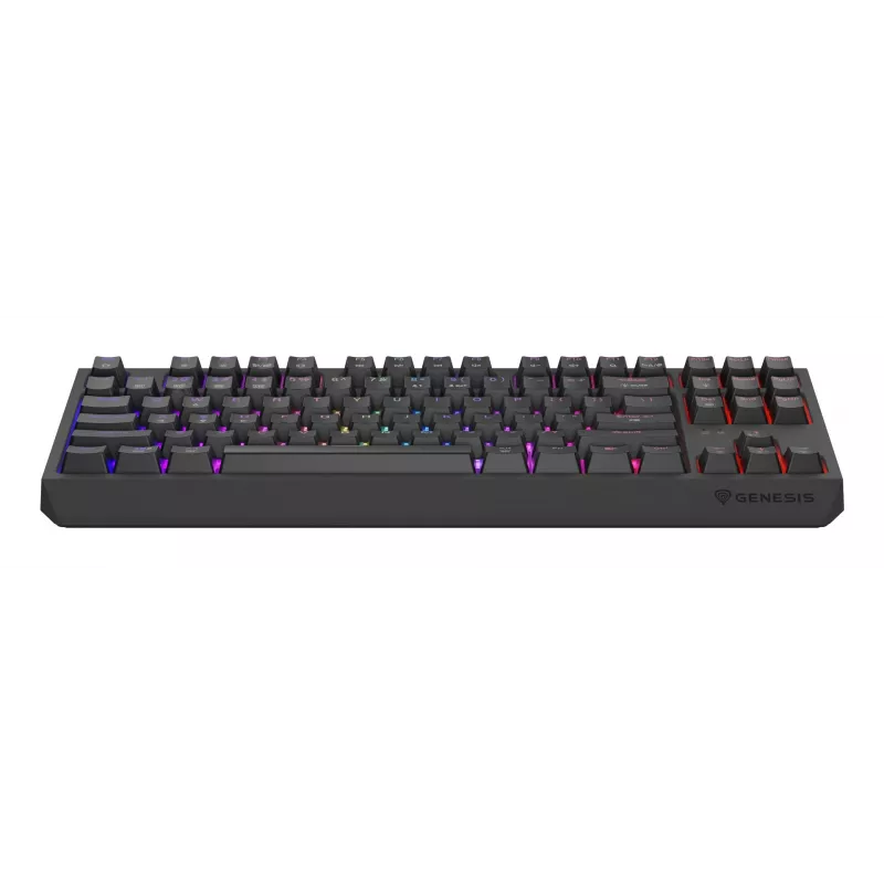 GENESIS Thor 230 TKL klaviatūra, skirta žaidimams USB + RF belaidė + Bluetooth QWERTY US anglų juoda