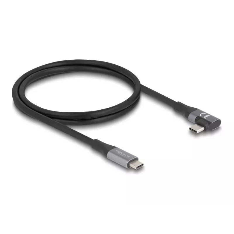 USB laidas DeLOCK 81131 1m USB C juodas 40 Gbit/s