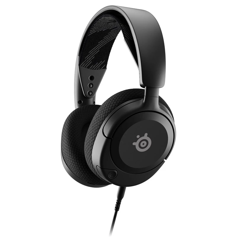 Steelseries Arctis Nova 1 ausinės laidinės galvos juostos žaidimams juodos