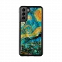 Apsauginis dėklas iKins Samsung Galaxy S21+ — žvaigždėta naktis juoda