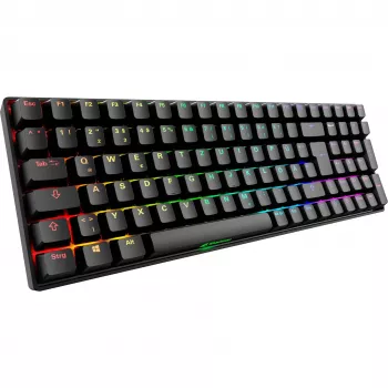 Sharkoon SGK50 S2 klaviatūra žaidimams RF belaidė QWERTZ vokiška