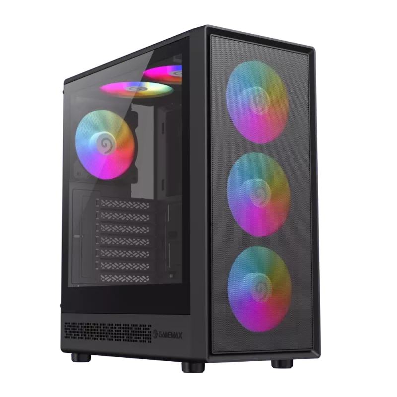 Gamemax | Korpusas | STORM 2 AB | ATX | Juoda