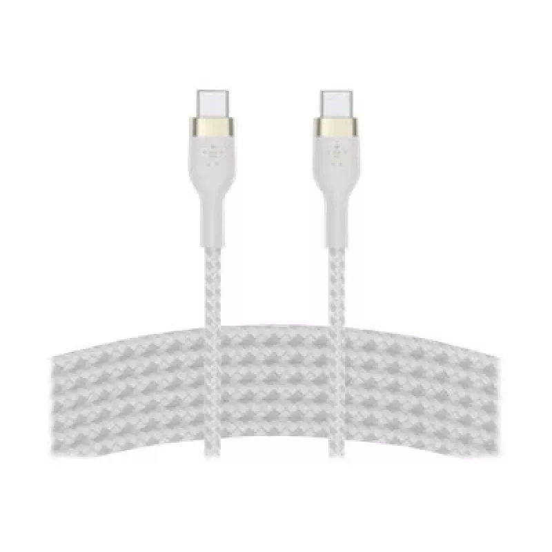 Belkin BOOSTCHARGE PRO Flex USB kabelis 3 m USB 2.0 USB C Baltas (CAB011BT3MWH)