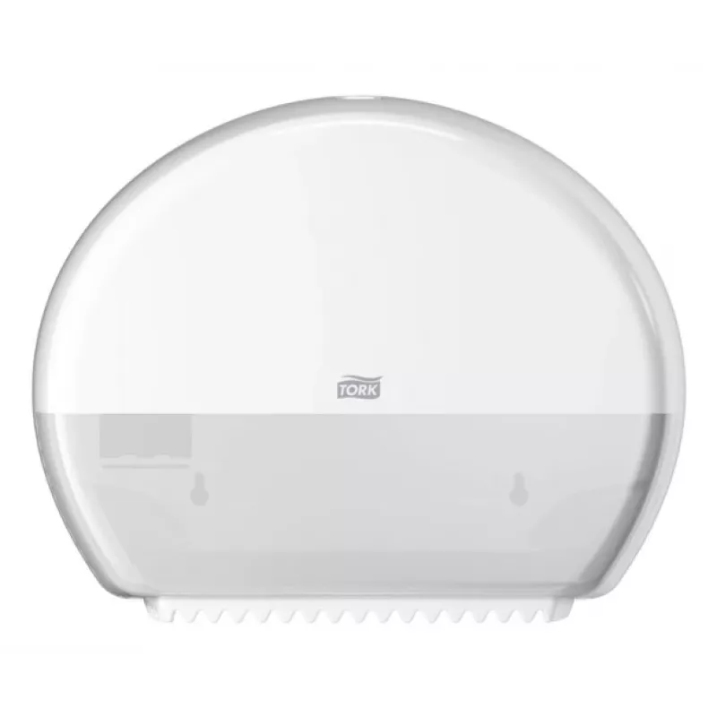Popierinių rankšluosčių dozatorius Tork Mini Jumbo Roll 132×345×275 mm, baltas, MPN 555000