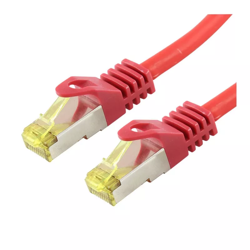 LOGON SSTP Cat6a tinklo kabelis raudonas 0,5 m (TCR6ASS005R)