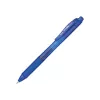 Pentel Energel X - ištraukiamas gelinis rašiklis - mėlynas - mėlynas - permatomas - plastikas - guma - guma - abiem rankoms tinkamas