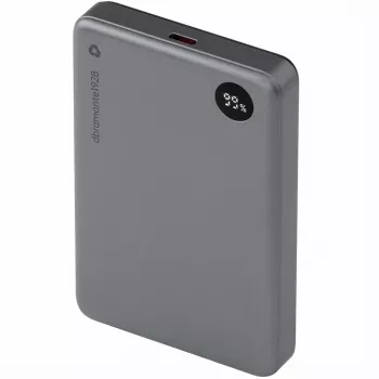 Išorinė baterija d bramante re-charge indukcinė išorinė baterija 5000 mAh 20 W 3 A USB-C (24 kontaktų) pilka