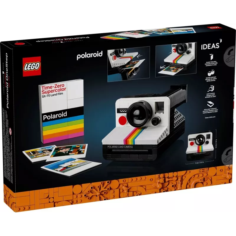 Lego Ideas 21345 Polaroid OneStep SX-70 fotoaparato rinkinys