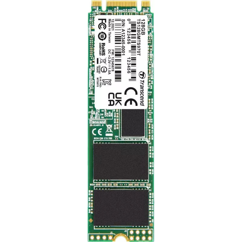 Transcend MTS970T M.2 128 GB Serial ATA III 3D NAND (TS128GMTS970T)