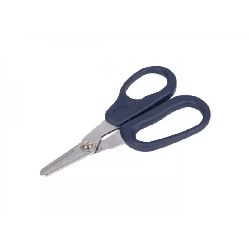 Elektrinės žirklės LANBERG NT-0106, nerūdijančio plieno ašmenys, mėlynos, 58 g