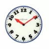 NeXtime klok 8151 Boy, Ø43 cm, Sieninis, Balta/ Mėlyna/ Juoda/ Raudona