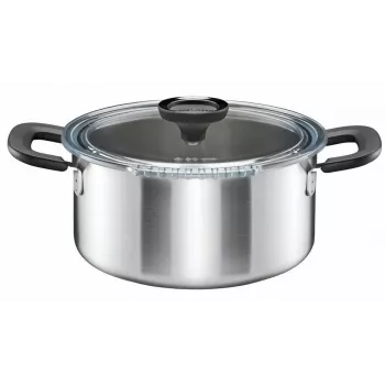 Nerūdijančio plieno puodas Fiskars 1072316, 3 L talpos, su dangčiu