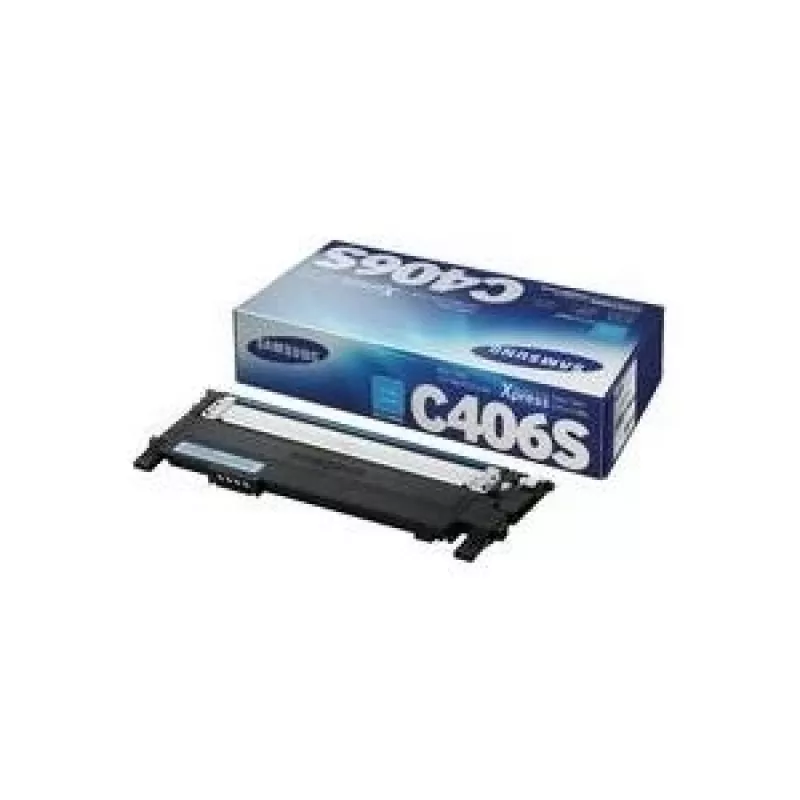 Samsung CLT-C406S dažų kasetė 1 vnt. Originali žydra