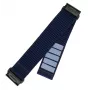 Pakaitinis sportinis dirželis FIXED, skirtas Garmin QuickFit 22 mm — tamsiai mėlynas nailonas, 160–210 mm
