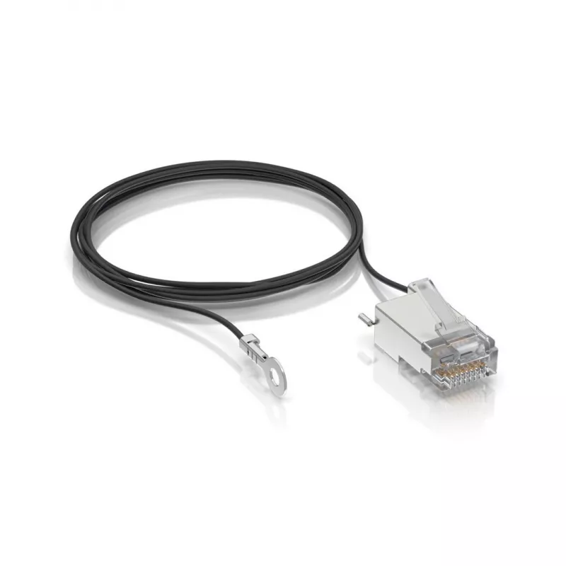 Tinklo kabelis Ubiquiti UISP-CONNECTOR-GND 1 m RJ-45 juodas