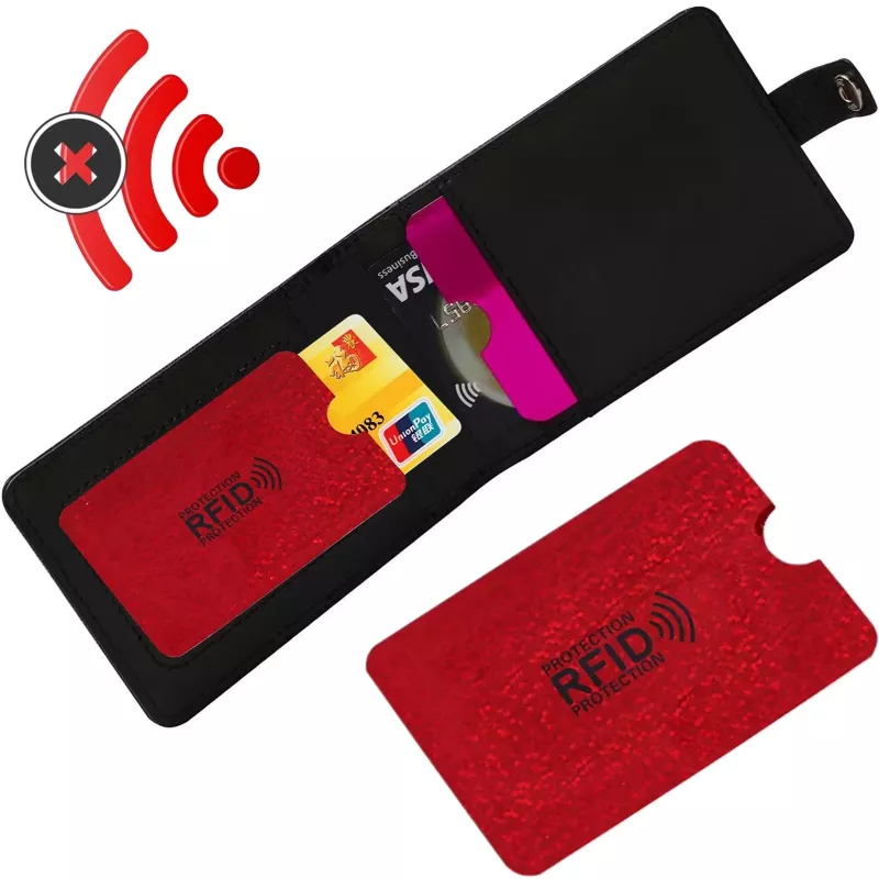Extralink apsauginis kredito kortelių laikiklis, RFID apsaugantis nuo bekontakčio ID vagystės dėklas