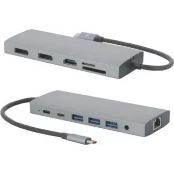 Mobilis USB-C prijungimo stotelė 12-in-1 100 W maks. (020028)