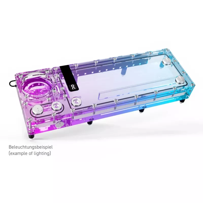 Alphacool Core Flat Reservoir 360, D5/VPP - dešinėje