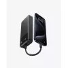 Išorinė baterija su USB-C kabeliu 20000 mAh 30 W juoda