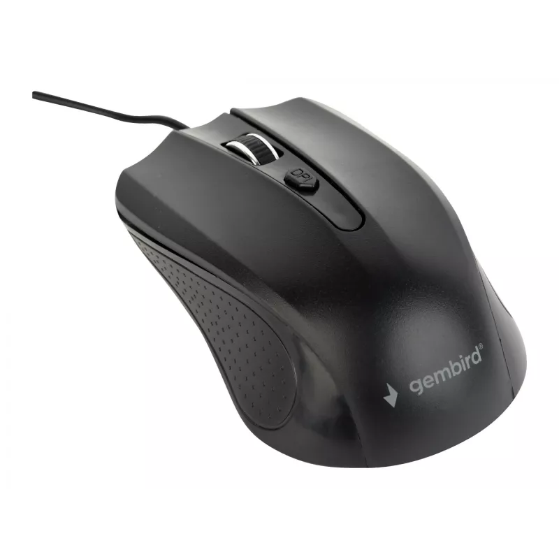Gembird MUS-4B-01 pelė abiem rankoms tinkama USB Type-A optinė 1200 DPI
