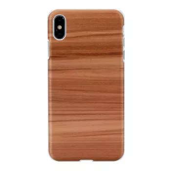 man and wood išmaniojo telefono dėklas, skirtas „iPhone XS Max“ — Cappuccino White