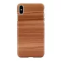 man and wood išmaniojo telefono dėklas, skirtas „iPhone XS Max“ — Cappuccino White