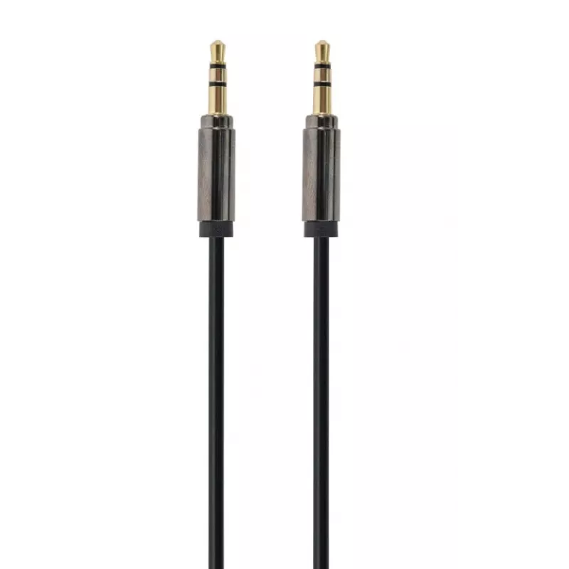 Gembird laidas CCAP-444-0.75M (Mini Jack M - Mini Jack M, 0,75 m, juodos spalvos) Garso laidas 3,5 mm juodas (CCAP-444-0.75M)