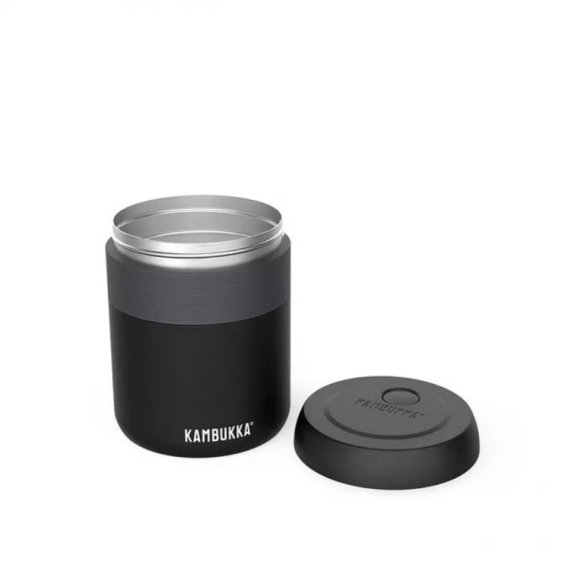 Vakarienės termosas Kambukka Bora 600 ml - matinė juoda