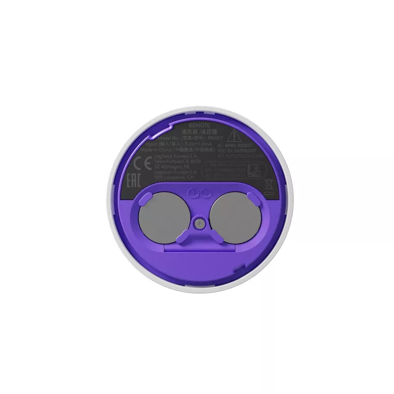 Logitech Scribe - nuotolinio valdymo pultas - baltas - Logitech - Scribe - baterija - CR2032 (952-000106)