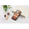 Apsauginis telefono dėklas man and wood Galaxy S20 Ultra — juodos medienos apdaila