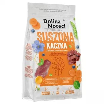Dolina Noteci Premium džiovintas šunų ėdalas su antiena, 9 kg