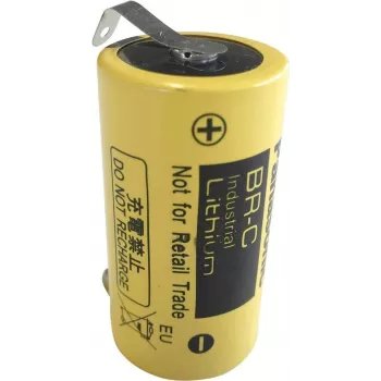 Ličio baterija Panasonic BR‑C ULF 3V 5000mAh – ilgaamžė monetinė celė