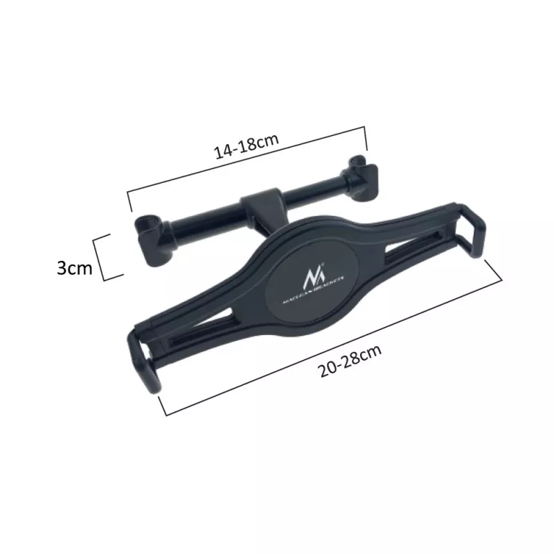 Universal Car Tablet Holder Headrest Holder 360-Degree Rotating Maclean