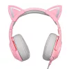 Ausinės Onikuma K9 Pink RGB Gaming Headphones