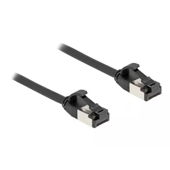 Tinklo kabelis DeLOCK RJ45 laidas kištukas į kištuką Cat.8.1 2 m juodas