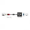 Vaizdo kabelio adapteris DeLOCK 62994 USB Type-C į VGA 0,2 m juodas