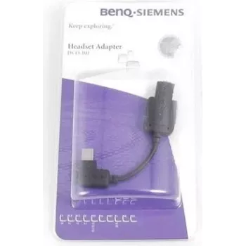 BenQ Siemens ausinių adapteris DCO-100, juodas, lizdinė pakuotė (DCO-100)
