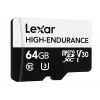 microSD High Endurance kortelė 64GB C10 A1 U1 V30 100/35MB/s