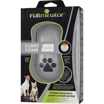 FURminator - guminis šepetys šunims ir katėms - S