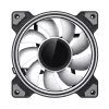 Gamemax | Ventiliatorius korpusui | DUAL RING INFINITY | Juodas