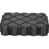 Guminė atrama ks tools 160.0391, universali atraminė pagalvėlė 155×125×35 mm