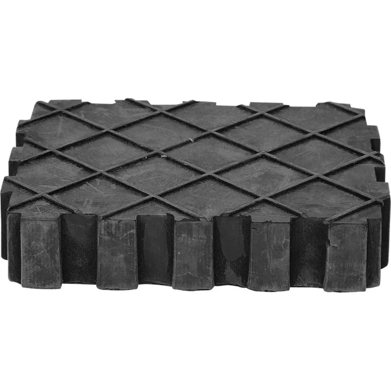 Guminė atrama ks tools 160.0391, universali atraminė pagalvėlė 155×125×35 mm