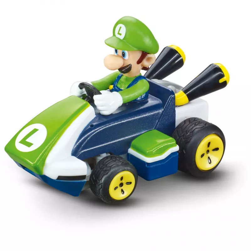 CARRERA RC stalo lenktynių Mario rinkinys 370430015 – 2,4 GHz stalo RC Mario ir Luigi