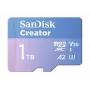 SanDisk Creator MicroSD atminties kortelė 1 TB didelis perdavimo greitis iki 190 MB/s