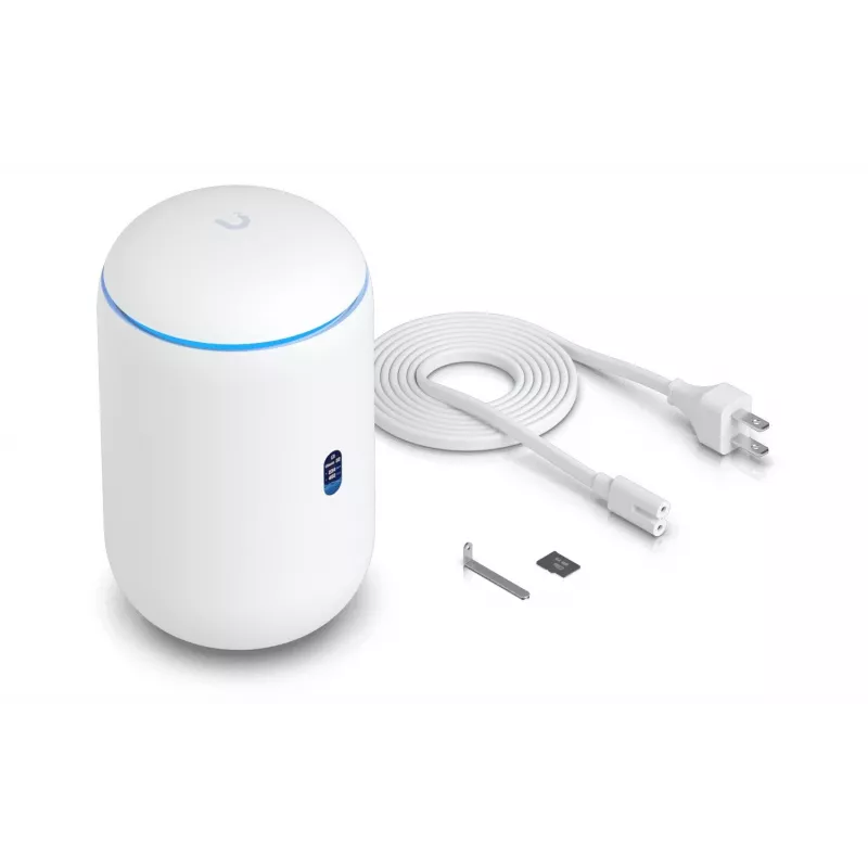 Ubiquiti Dream 7 belaidis maršrutizatorius 2.5 Gigabit Ethernet Tri-band (2.4 GHz / 5 GHz / 6 GHz) Baltas